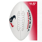 Franklin Sports Nfl Houston Texans Autograph Football - Official Size White Panel Souvenir Football For Autographs + Signatures