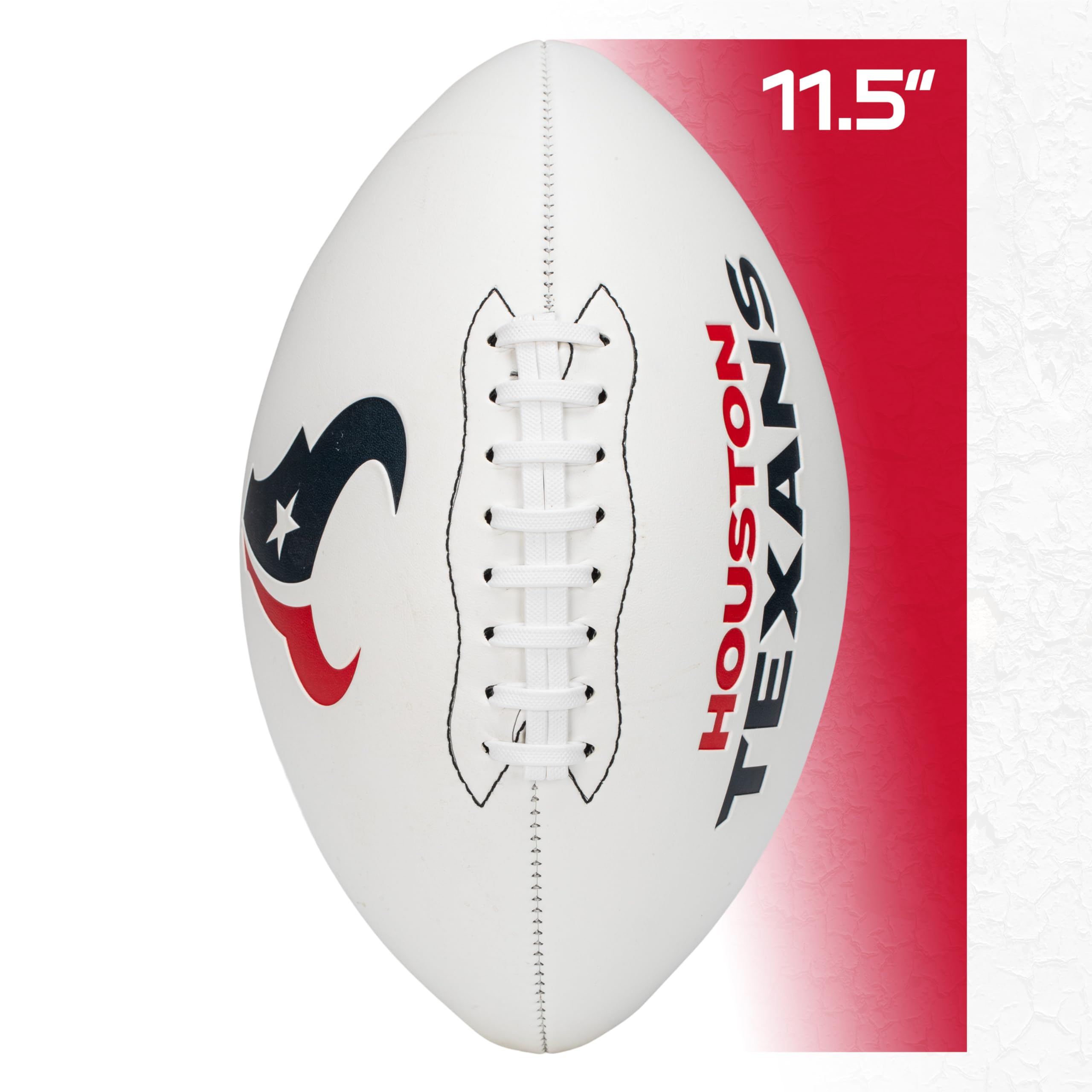Franklin Sports Nfl Houston Texans Autograph Football - Official Size White Panel Souvenir Football For Autographs + Signatures