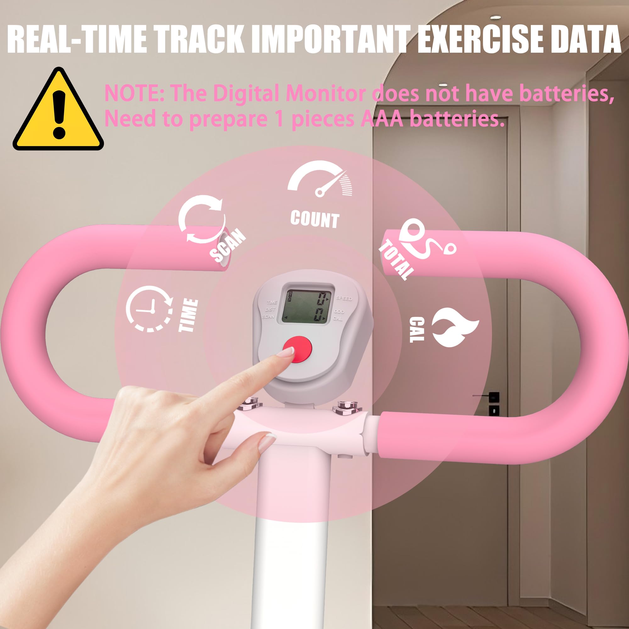 Stair Stepper For Home Gym Exercise, Vertical Climber Exercise Machine For Full Body Workout, Compact Folding Cardio Exercise Cl