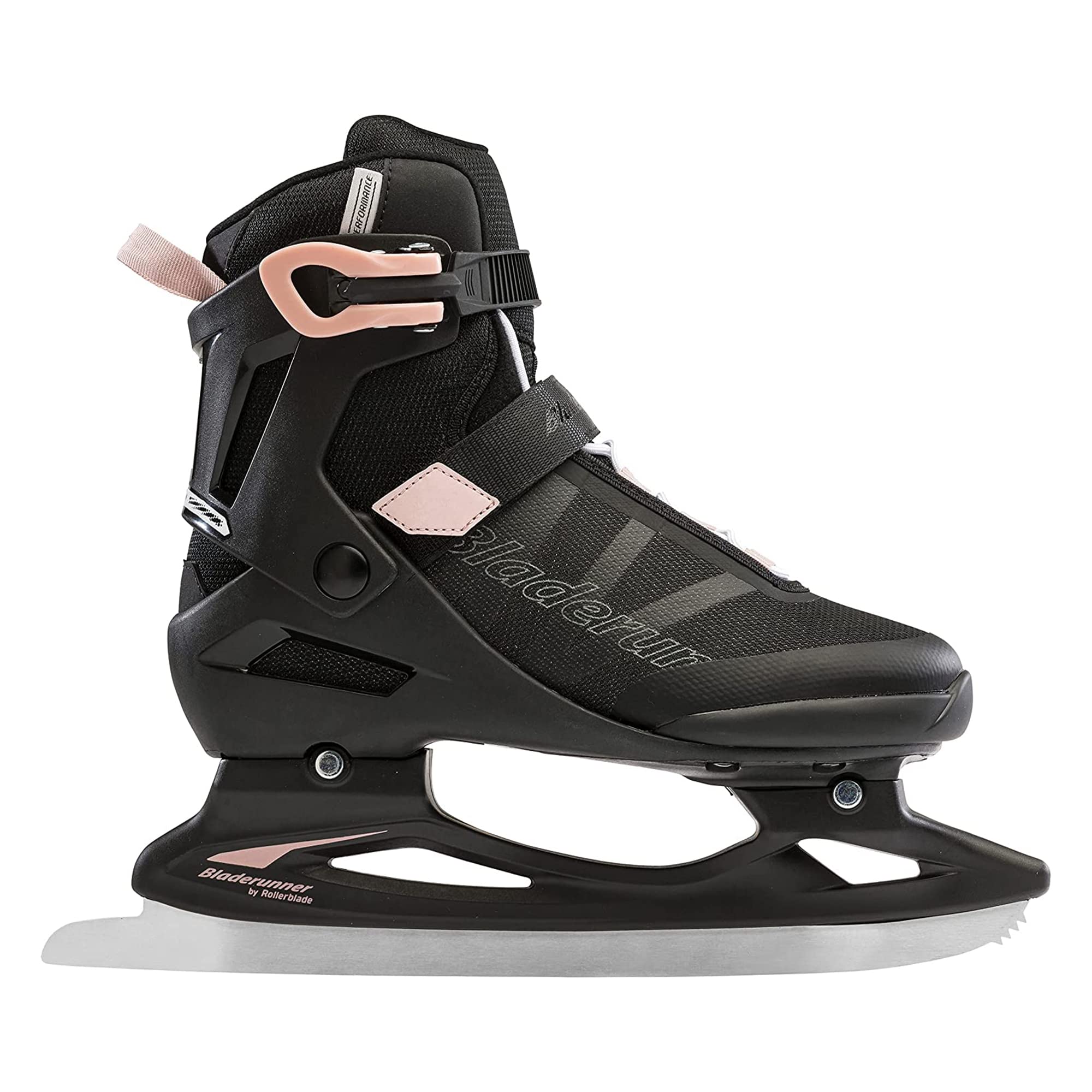 Rollerblade Bladerunner Ice Igniter Womens, Black And Rose Gold, Ice Skates