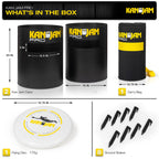 Kan Jam Pro Set Disc Throwing Game, American Made - Perfect For Outdoors, Beach, Backyard, Tailgates, Indoors And Outdoors