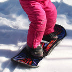Flexible Flyer Avenger Kids Beginner Snowboard. Youth Plastic Snowboarding Toy Slider, 90 Cm, 37 X 8 X 3 Inches, Black