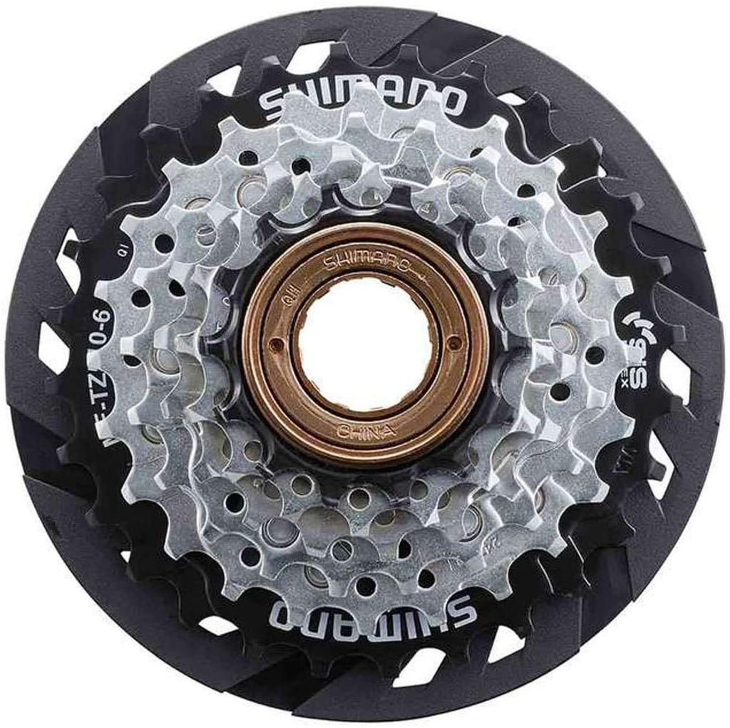 Shimano 6-Speed Bicycle Freewheel Replacement Cluster - Mf-Tz510-14-28 - Emftz5106428Cp