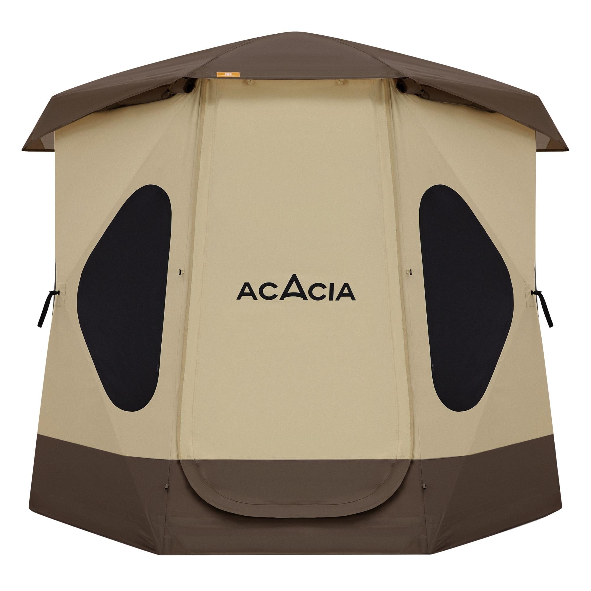 Acacia Space Tent, 2 To 3 Person Pop Up Camping Tent With 8 Windows And Footprint, Waterproof Windproof Easy Setup Hub Tent For