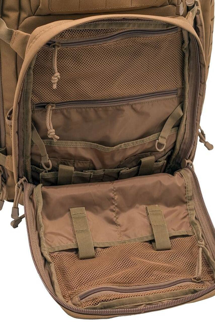 Lapg Atlas 72 Hour Tactical Backpack For Men & Women, Large Bug Out Bag With Molle System, Hiking Hunting Combat Backpack, Black