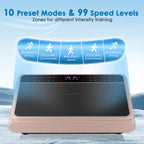 Natini Vibration Plate Exercise Machine - Whole Body Vibration Platform Machine with Pilates Bar Resistance Bands for Home Fitne