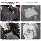 Abe Non-Inflatable Car Bed Mattress,Double-Sided Folding,Portable Back Seat, Travel Camping Mattress For Sleeping(Dinosaur World