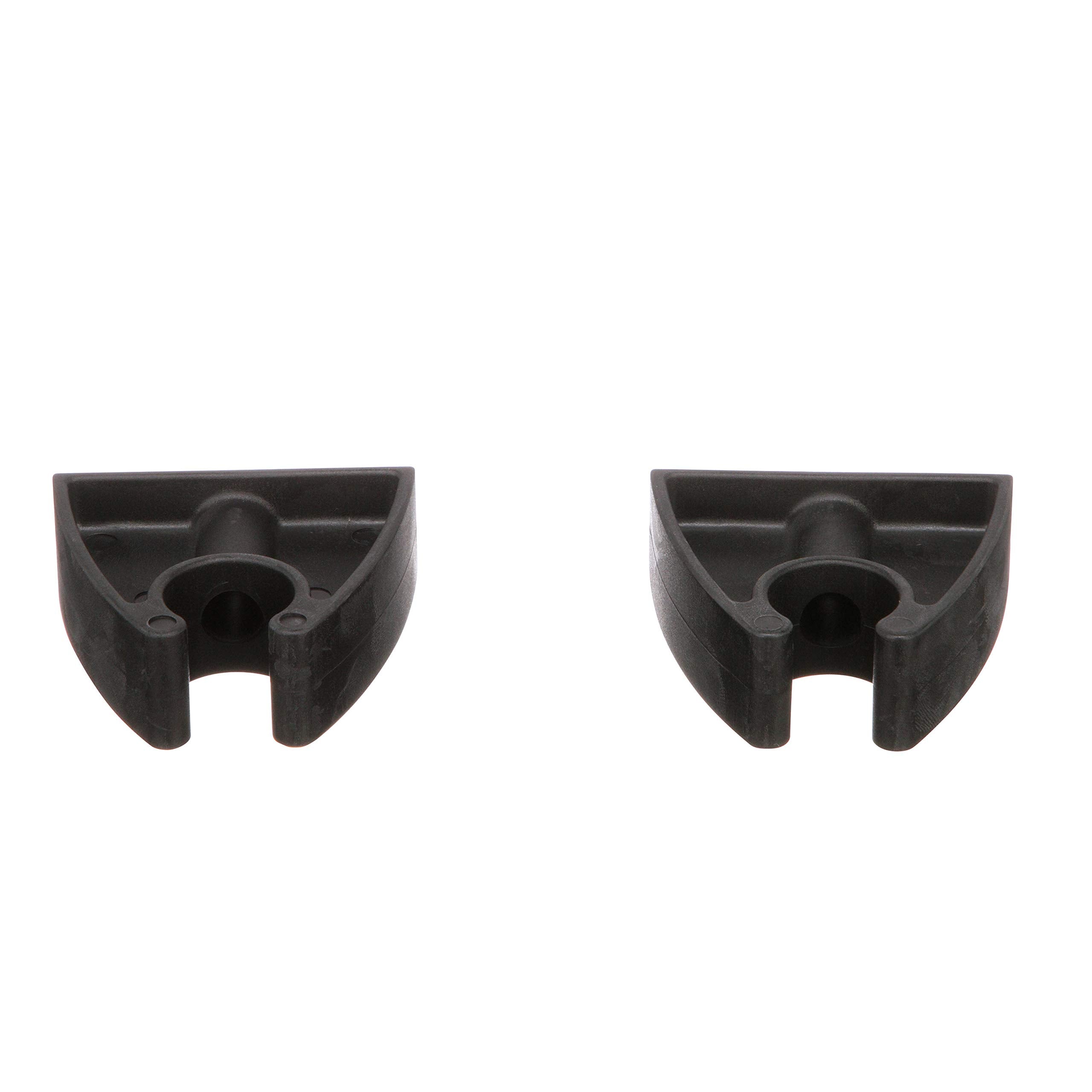 Attwood 7571L7 Pole Light Storage Clip, Holds -Inch-Diameter Poles, 2 Inches L X 1  Inches H, Black Plastic
