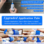 Sekoday Silicone Treadmill Belt Lubricant/Lube Kit - 8.4 Oz/Performance With 2 Application Tubes And 2 Precision Tip Caps To Con