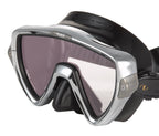 Tusa M-110 Visio Uno Pro Scuba Diving Mask, Chrome