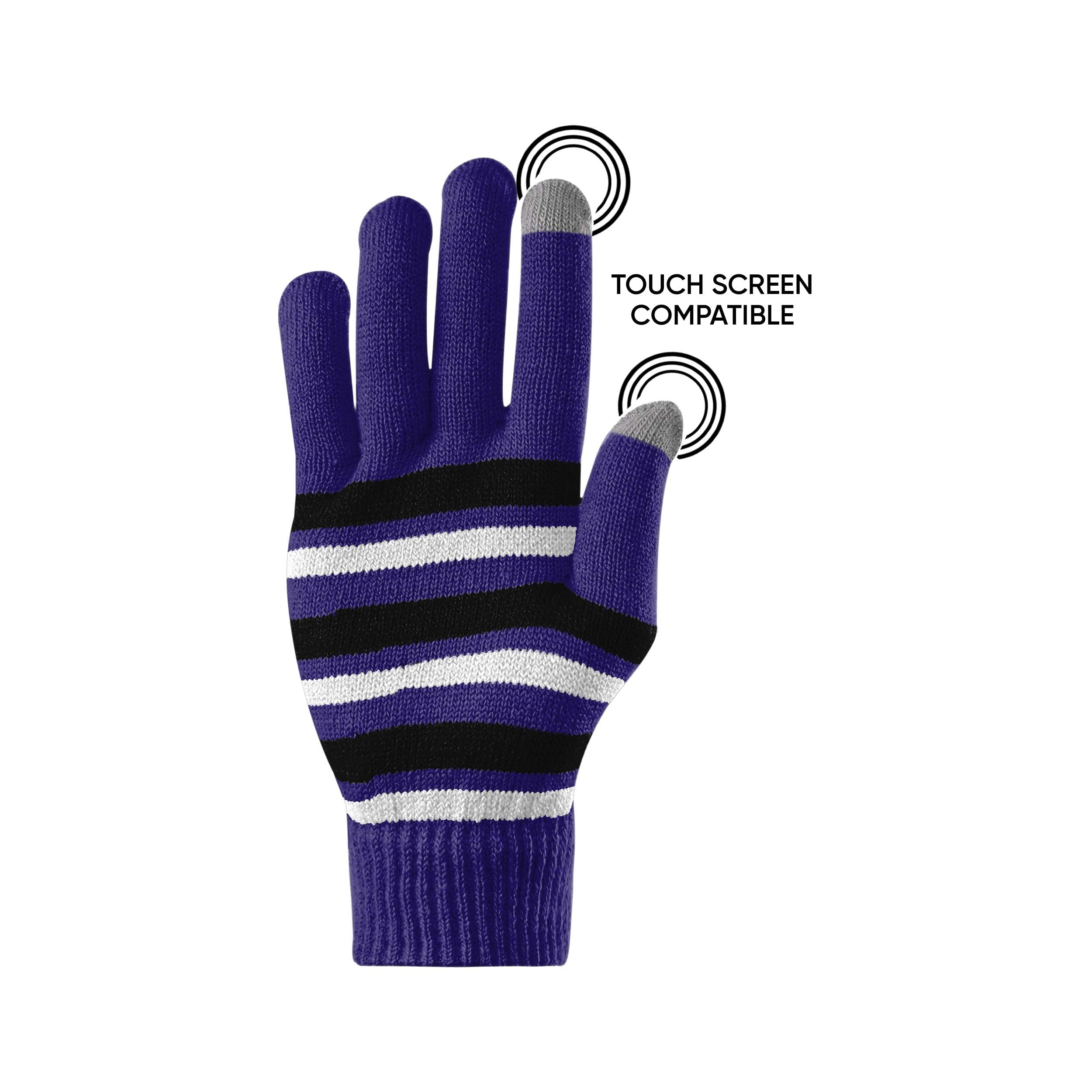 FOCO Baltimore Ravens NFL Stretch Gloves