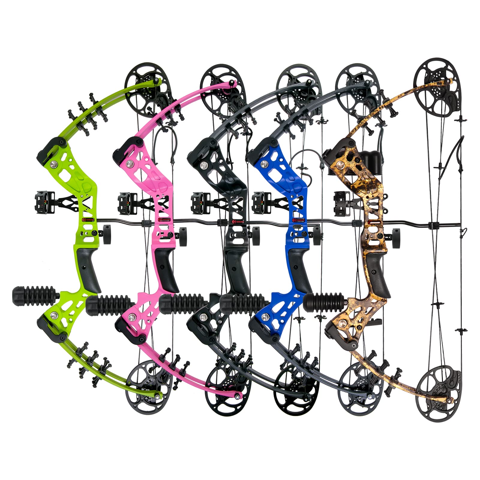 Akchoer Compound Bow And Arrow Kit Youth Bow And Arrow Set, 15-45 Lbs Draw Weight, 18-29 Draw Length, Right Handed Bow For Begin