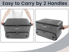 2 Layer Golf Trunk Organizer, Waterproof Car Golf Locker With Separate Ventilated Compartment For 2 Pair Shoes, Durable Golf Tru