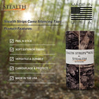 Stealth Strips Conceal Camo Silencing Tape | Self Adhesive Silencing Fabric | Great For Quieting All Of Your Metal Hunting Gear