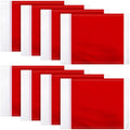 Mepase 4 Pcs Replacement Soccer Flags Red Soccer Corner Flags Referee football Equipment for Football Track Volleyball Training 
