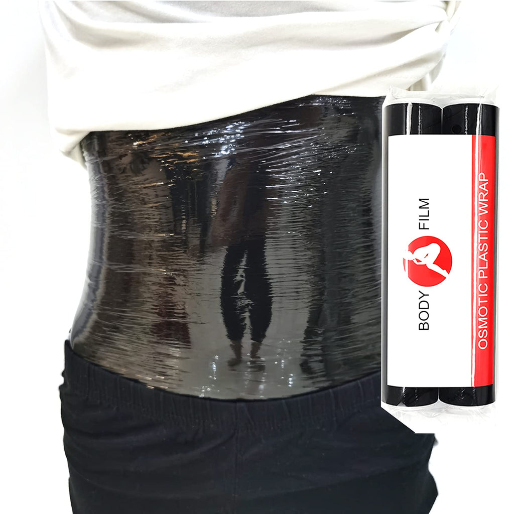 Zgdfsm 60 Meters Osmotic Plastic Body Wrap Sweat Shaper Sauna Workout & Sweat Enhancer Stomach Reduces Cellulite Wrap Body Film 