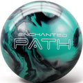 Pyramid Path Rising Bowling Ball (Enchanted Black/Teal/Silver, 8 LB)