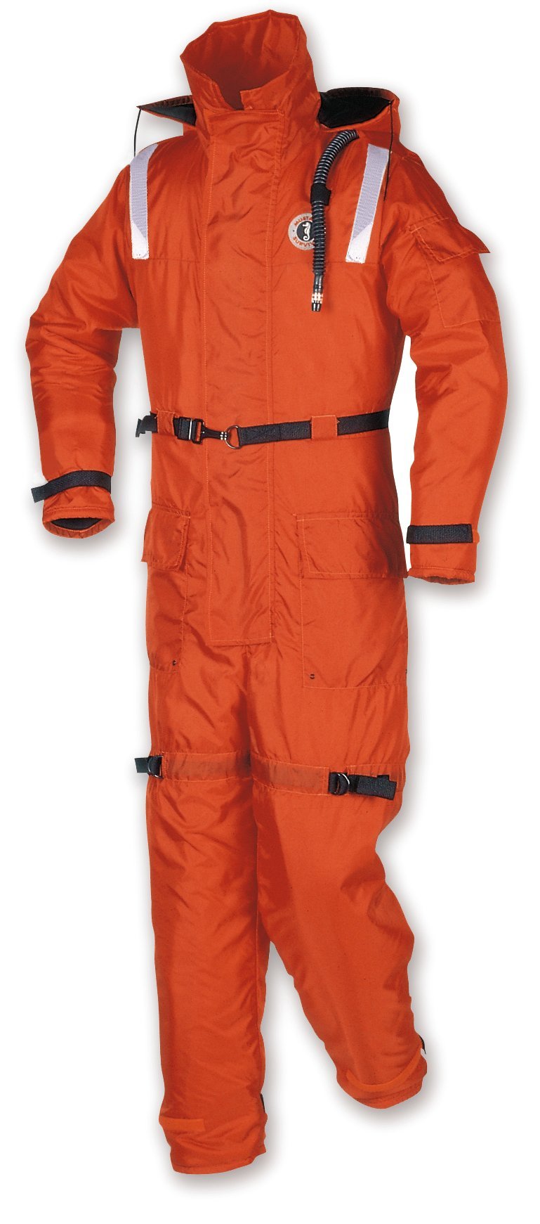 Mustang Survival Standard Coverall and Worksuit, Orange, Small