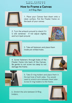 Pixy Canvas 24X30 Inch Floater Frame For Canvas Paintings, Wood Panels, Canvas Panels  Stretched Canvas Boards Floating Frame Fi