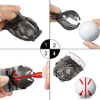 8 Pack Golf Ball Marker Liner Drawing Marker, 4 Golf Ball Marker Stencil And 4 Color Golf Ball Markers, Golf Ball Line Marker To