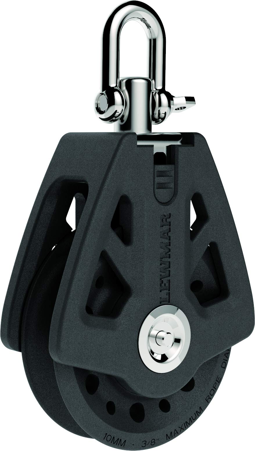 Lewmar 90Mm Synchro Block Single - Free-Spin Bearing And Self-Aligning Head For Smooth Transfer Of Power From Deck To Sail, Prev
