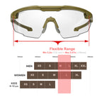 HTS HUNTERSKY HTS ballistic Glasses men S57 safety glasses tactical glasses, eye protection for shooting range OSHA Medical Dent
