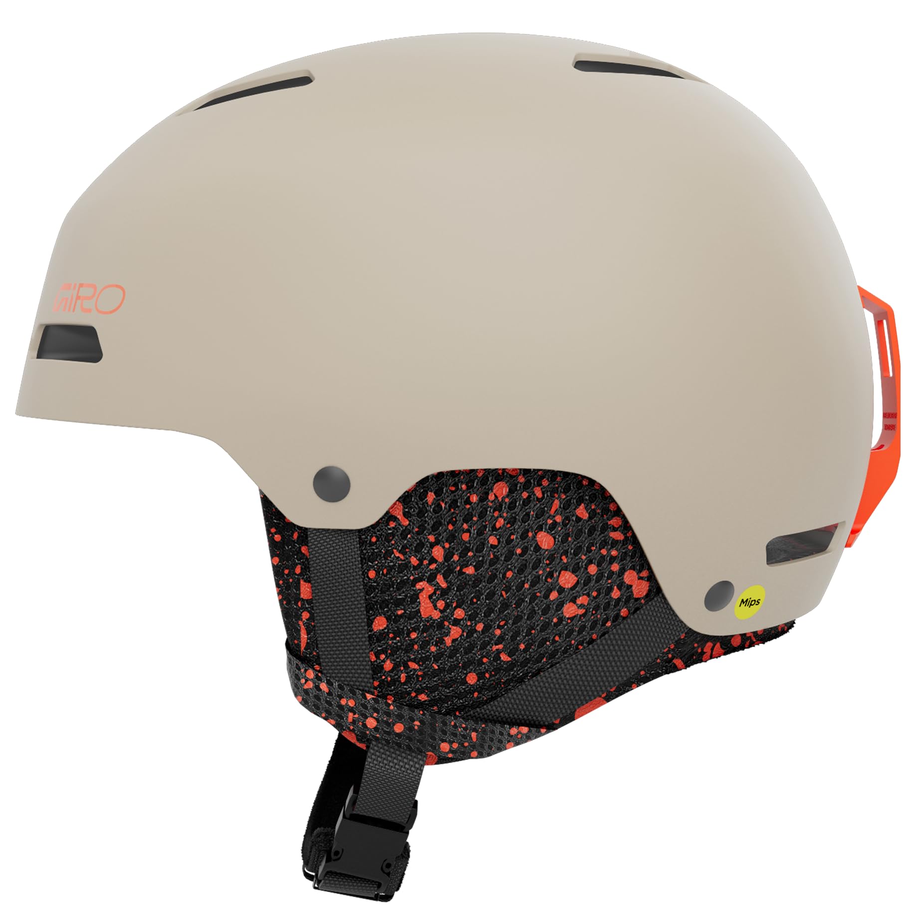 Giro Crue MIPS Kids Snow Helmet - Matte Stone - Size XS (48.5-52cm)