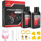 Chumxiny Brake Bleed Kit For Shimano Hydraulic Brakes, Mountain Bike Brake Bleeder Kit Including 300Ml Mineral Brake Fluid, Clea