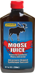 Wildlife Research Center Moose Juice, Powerful Synthetic Moose Scent Attractant, All-Season and Rut Time Lure, 8 FL OZ Squirt To