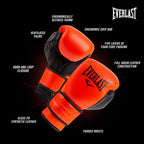 Everlast Powerlock2 Training Glove 14Oz Red/Black
