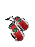 Red Hat Ent Hanging Car Mirror Mini Boxing Gloves (Costa Rica)