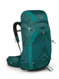 Osprey Eja 58L Womens Ultralight Backpacking Backpack, Deep Teal, WXS/S, Extended Fit