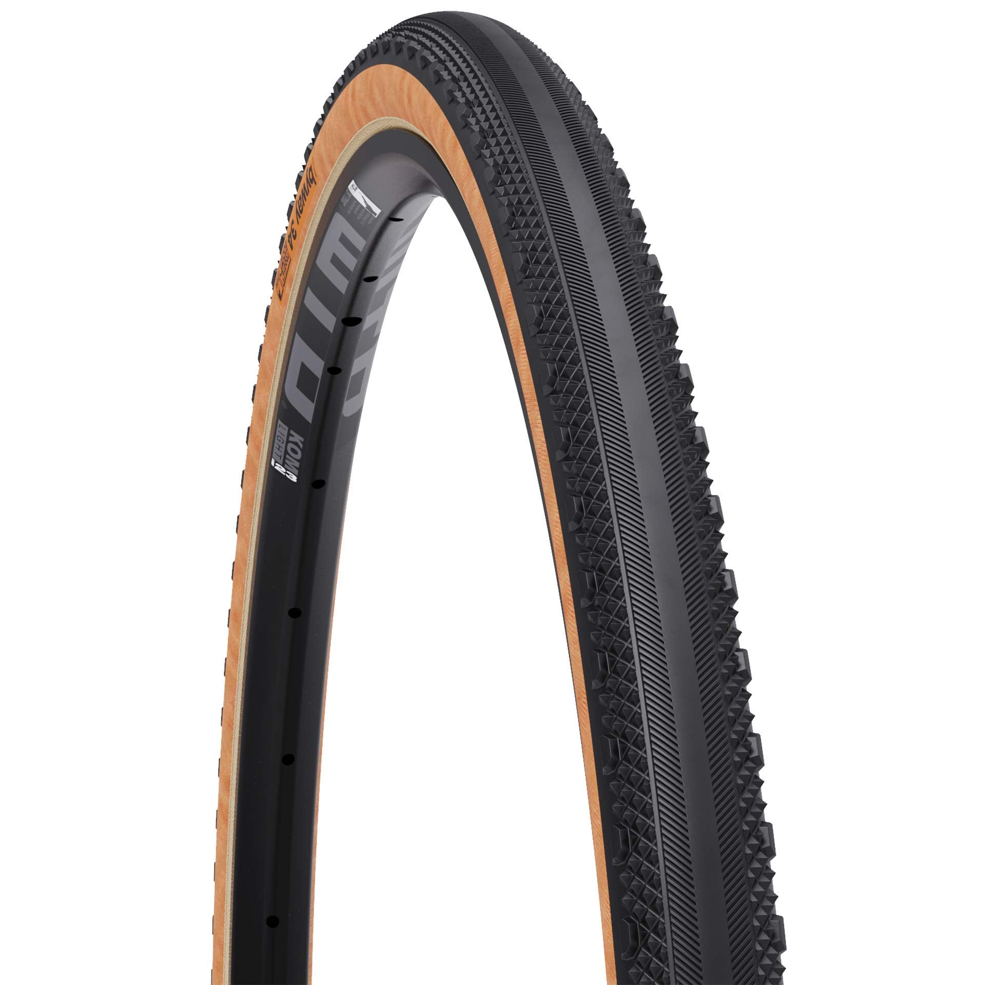 Wtb Byway 700 X 34 Road Tcs - Tubeless Compatible System Gravel Tire (Tanwall)