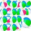 Talltalk 80 Pack 12 Inch Inflatable Beach Balls Bulk for Kids Summer Swimming Pool Ball Small Beach Party Favors Hawaiian Tropic