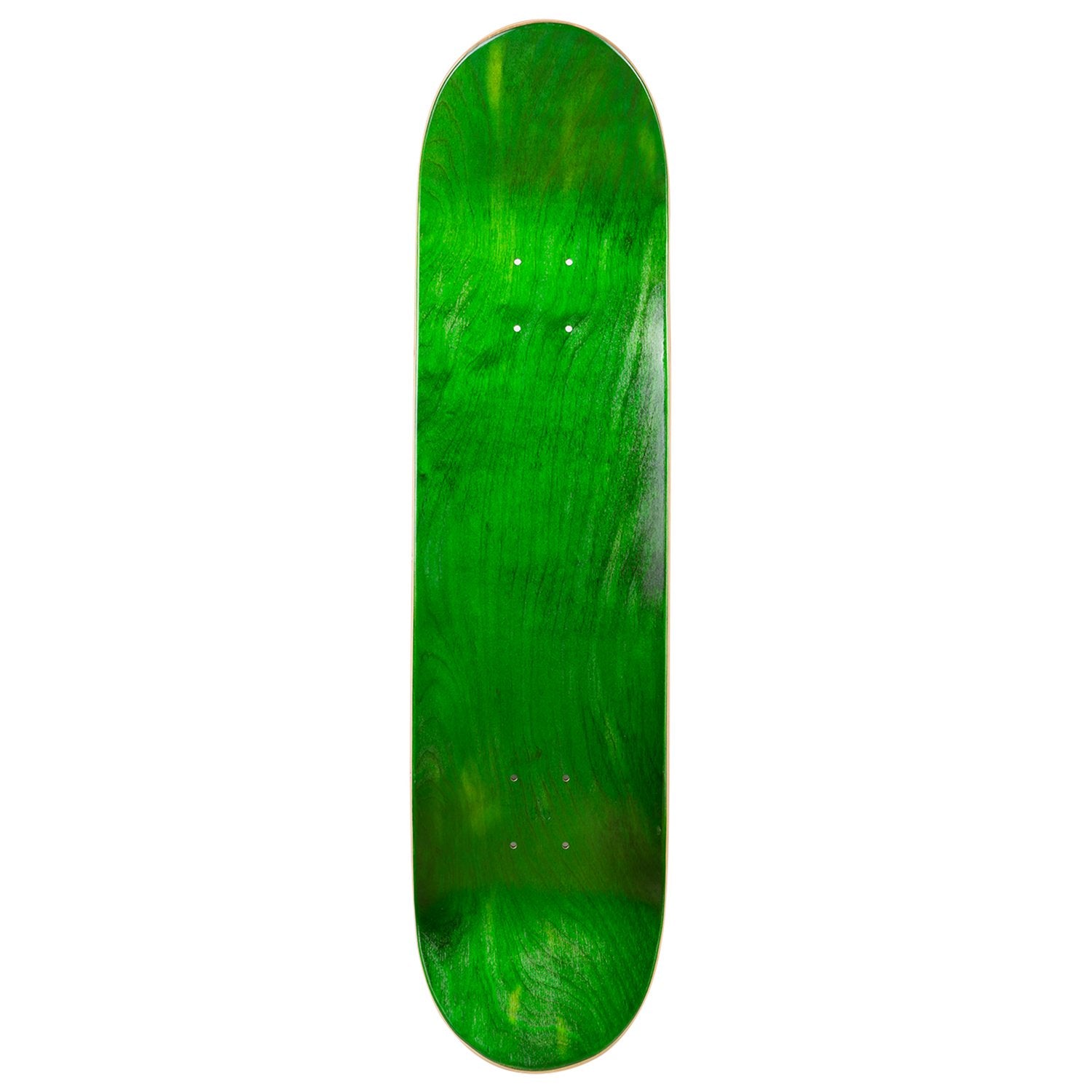 Cal 7 Blank Maple Skateboard Deck | 7.75, 8.0, 8.25 and 8.5 Inch | (7.75 Inch, Green)
