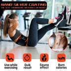Kingpavonini Waist Trainer Waist Trimmer Sweat Belt For Men Women Black