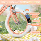Glaf Toddler Girls Bike For Age 2-9 Years 12 14 16 Inch Girls Bike With Training Wheels And Doll Seat Kids Bike Bicycle With Bas