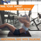Yes4All Ab Exercise Mat With Tailbone Protecting Pad, Abdominal Wedge - Support For Abs Workout, Sit Up - Abdominal Mat Tailbone