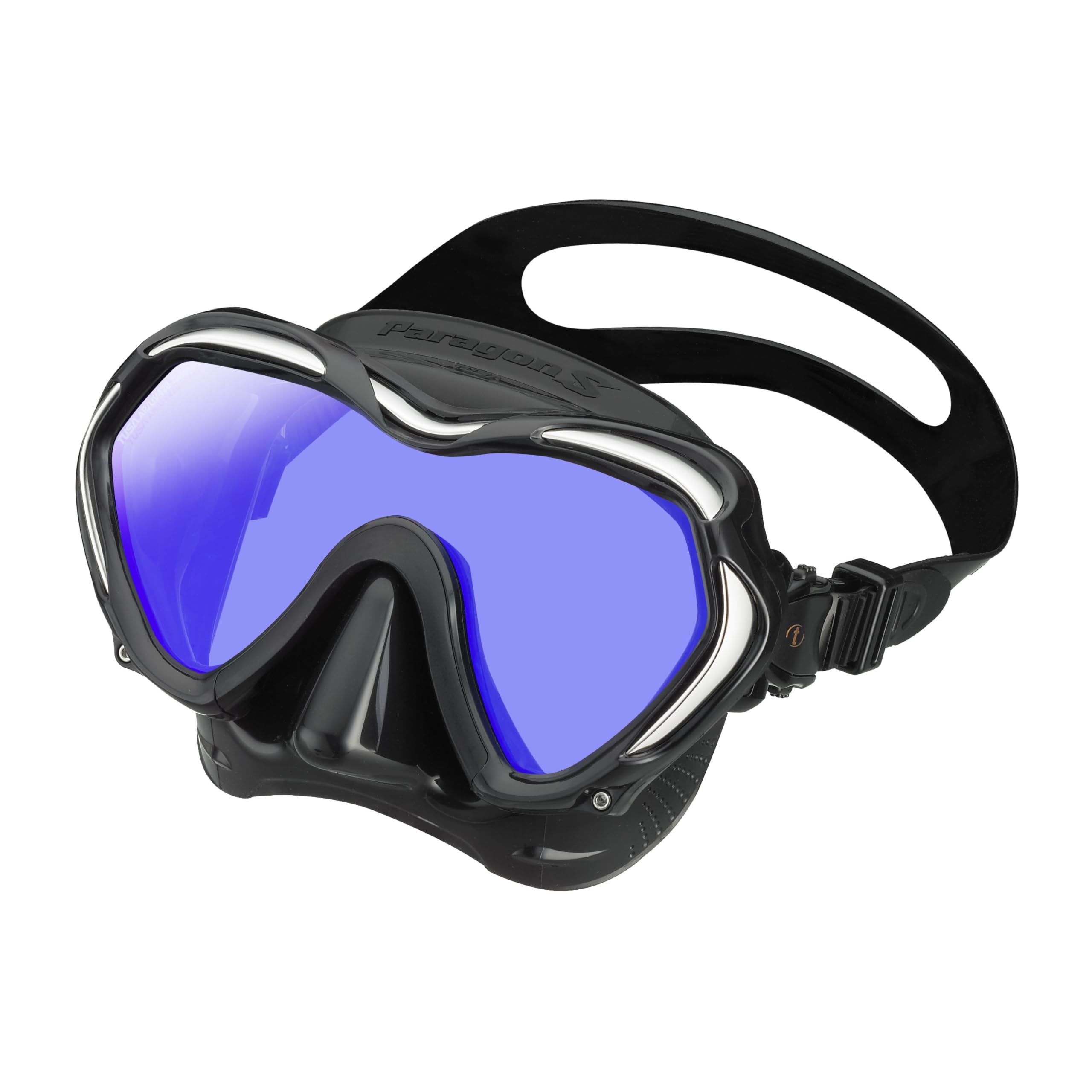 TUSA M-1007 Paragon S Scuba Diving Mask, Black
