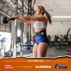 Profitness Weight Lifting Belt For Women (4 Wide) - Comfortable Weightlifting Workout Belt - Lower Back  Lumbar Support For Squa