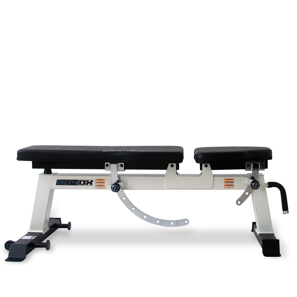 Cap Barbell Deluxe Utility Weight Bench, White (Fm-Cs804Dx-Wh)