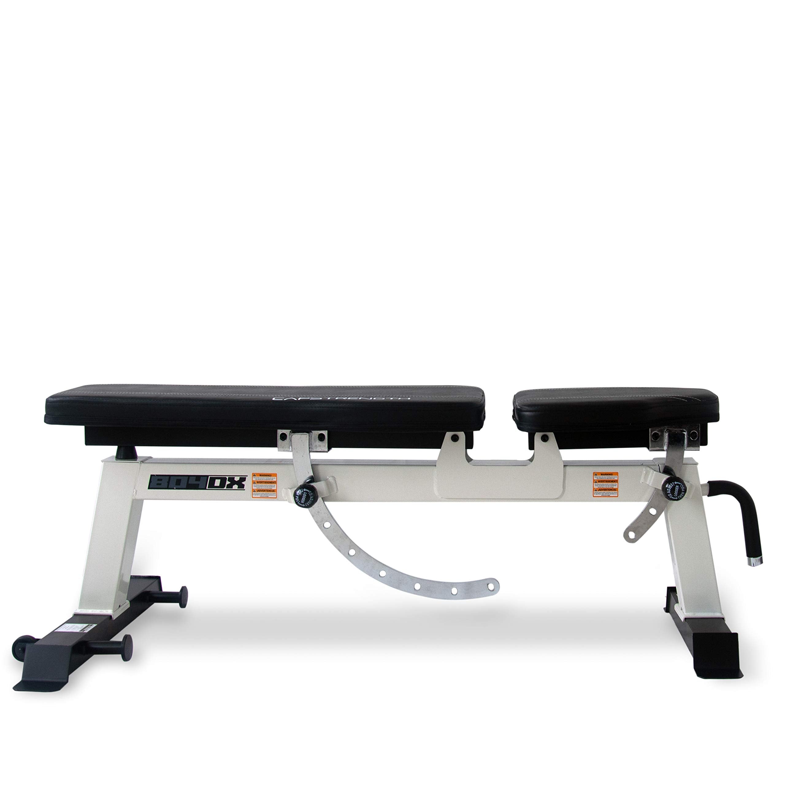 Cap Barbell Deluxe Utility Weight Bench, White (Fm-Cs804Dx-Wh)