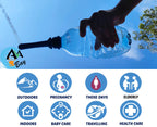 Avabay 2Pcs Portable Travel Bidet I Easy-To-Use Portable Bidet I Compatible With Most Bottles I Peri Bottle For Postpartum Care