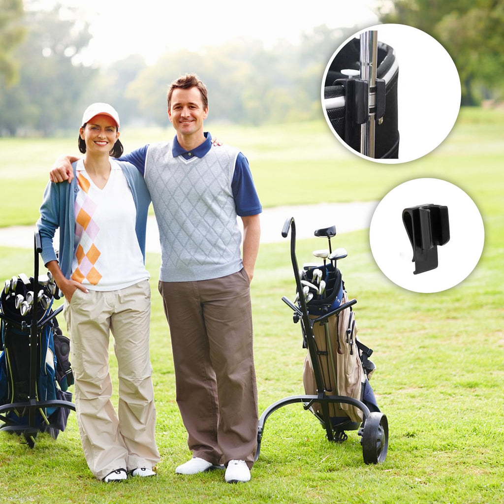 Brbasap 2 Pack Golf Putter Clip Convenient Putter Holder For Golf Bags Easy To Attach Putter Clamp Organizer Keep Your Putter Ha