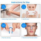 Hurdilen Swimming Nose Clip, Swim Nose Clip With Waterproof Silica Gel For Kids (Age 7+) And Adults,14 Packs,Multi-Color (Pure C