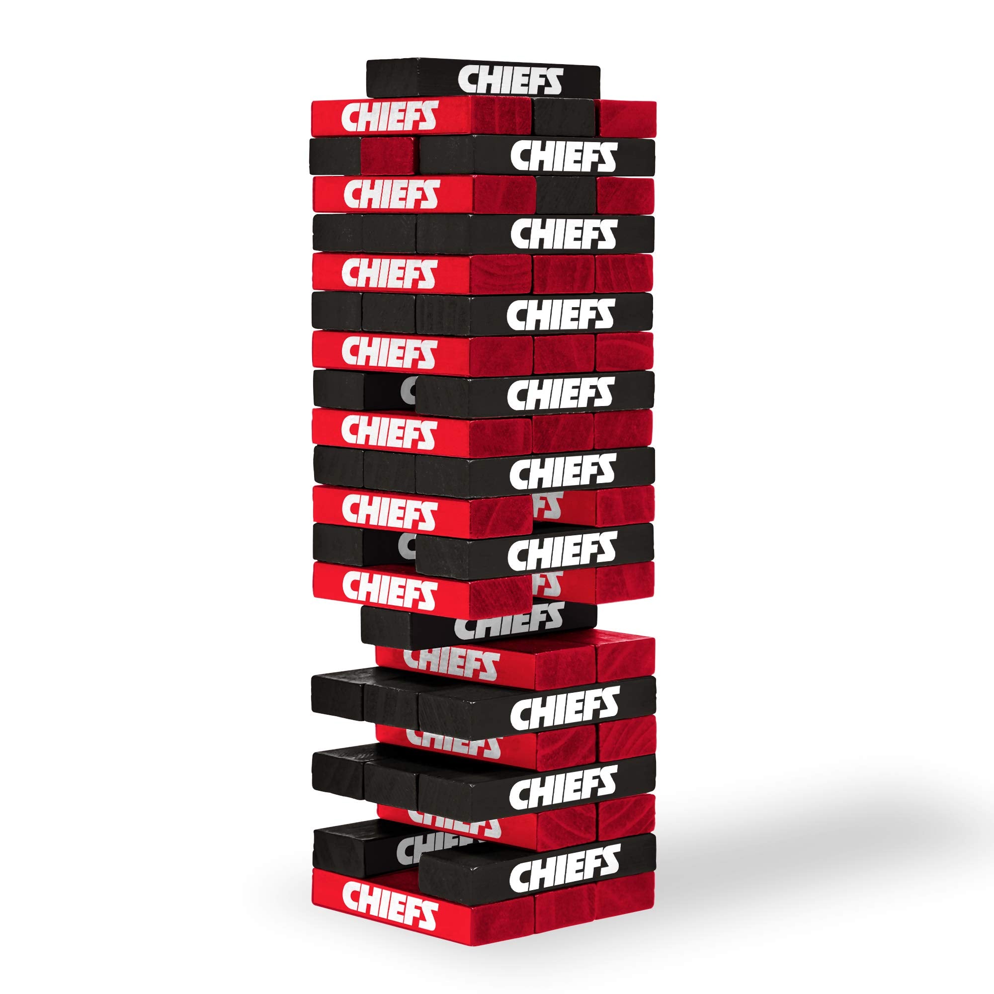 Wild Sports NFL Kansas City Chiefs Table Top Stackers 3 x 1 x .5, Team Color