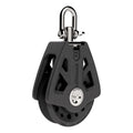 Lewmar 50Mm Synchro Block Single, 990 Lb Working Load Limit, Accommodates 1/4'' - 3/8 Lines, High-Density Free-Spin Bearing, Tra