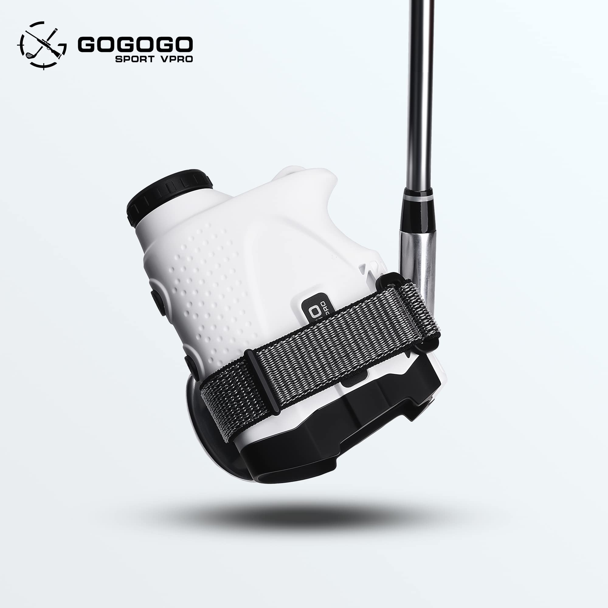 Gogogo Sport Vpro Magnetic Golf Rangefinder Holder Mount Strap, Adjustable Range Finder Strap Holder Band Fits Most Types, Stron