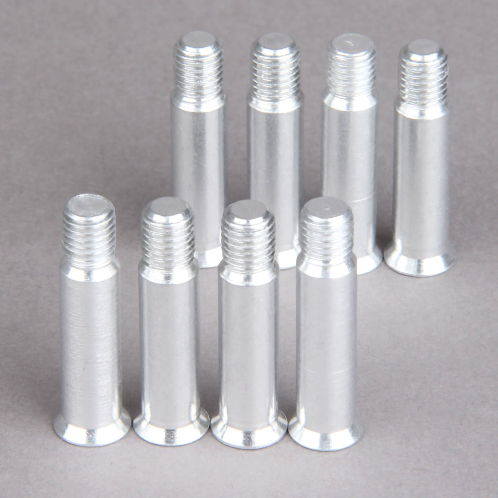 Muxsam Inline Skate Axle Screws For Wheel Fastening, 8-Pack Steel Rollerblade Wheel Screws Replacements, Od 0.31''/8Mm Bolt Fitt