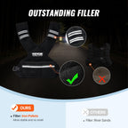 Vevor Adjustable Weighted Vest, 11-20Lb Weight Vest With 6 Ironsand Weights And Reflective Stripe, Body Weight Vest Exercise Set